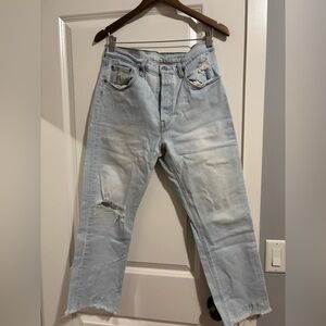 Levi's Light Blue 501 Jeans